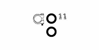 HJS Leistritz 82 23 4037 Mounting kit for exhaust system 82234037