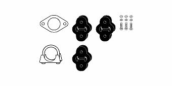 HJS Leistritz 82 14 1799 Mounting kit for exhaust system 82141799