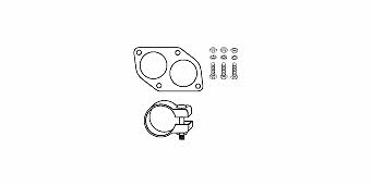 HJS Leistritz 82 14 1851 Mounting Kit, catalytic converter 82141851