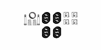HJS Leistritz 82 14 9044 Mounting kit for exhaust system 82149044