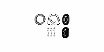 HJS Leistritz 82 15 6051 Mounting kit for exhaust system 82156051