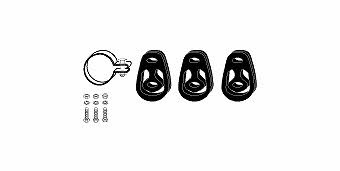 HJS Leistritz 82 15 6228 Mounting kit for exhaust system 82156228