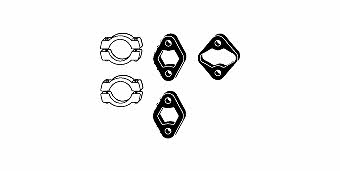 HJS Leistritz 82 22 4608 Mounting kit for exhaust system 82224608
