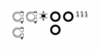 HJS Leistritz 82 23 4301 Mounting kit for exhaust system 82234301