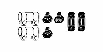 HJS Leistritz 82 23 4327 Mounting kit for exhaust system 82234327