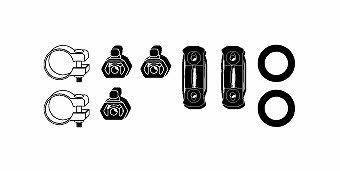 HJS Leistritz 82 23 4392 Mounting kit for exhaust system 82234392