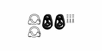 HJS Leistritz 82 15 6427 Mounting kit for exhaust system 82156427