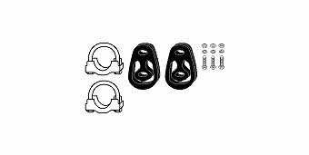 HJS Leistritz 82 15 6428 Mounting kit for exhaust system 82156428