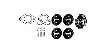 HJS Leistritz 82 15 6436 Mounting kit for exhaust system 82156436