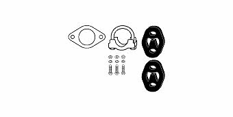 HJS Leistritz 82 15 6438 Mounting kit for exhaust system 82156438