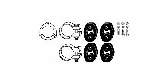 HJS Leistritz 82 15 6444 Mounting kit for exhaust system 82156444