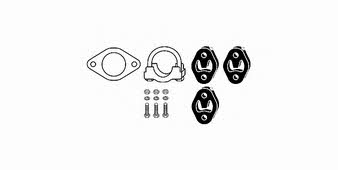 HJS Leistritz 82 15 6619 Mounting kit for exhaust system 82156619