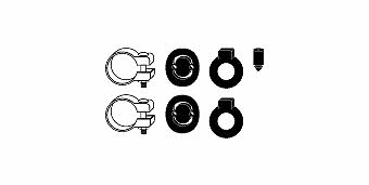 HJS Leistritz 82 17 1977 Mounting kit for exhaust system 82171977