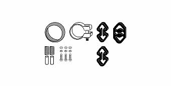 HJS Leistritz 82 18 7360 Mounting kit for exhaust system 82187360