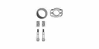 HJS Leistritz 82 21 3116 Mounting Kit, catalytic converter 82213116