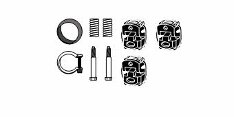 HJS Leistritz 82 21 6862 Mounting kit for exhaust system 82216862