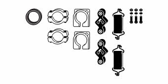 HJS Leistritz 82 32 7030 Mounting kit for exhaust system 82327030