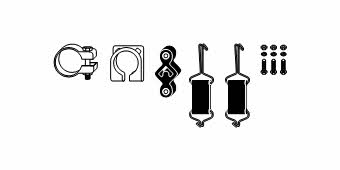 HJS Leistritz 82 32 7035 Mounting kit for exhaust system 82327035