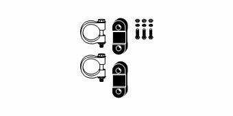 HJS Leistritz 82 32 7094 Mounting kit for exhaust system 82327094