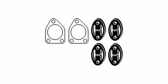 HJS Leistritz 82 34 6723 Mounting kit for exhaust system 82346723