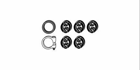 HJS Leistritz 82 40 5700 Mounting kit for exhaust system 82405700