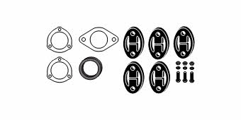 HJS Leistritz 82 40 5713 Mounting kit for exhaust system 82405713