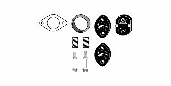 HJS Leistritz 82 41 7416 Mounting kit for exhaust system 82417416