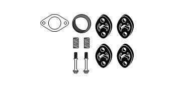 HJS Leistritz 82 41 7423 Mounting kit for exhaust system 82417423