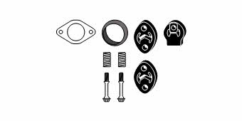 HJS Leistritz 82 41 7424 Mounting kit for exhaust system 82417424