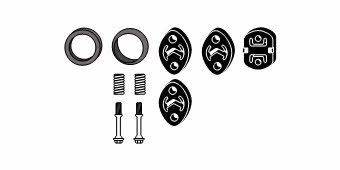 HJS Leistritz 82 41 7439 Mounting kit for exhaust system 82417439