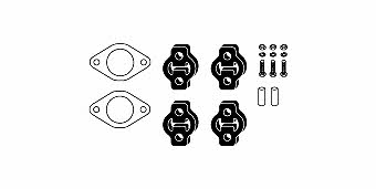 HJS Leistritz 82 42 4165 Mounting kit for exhaust system 82424165