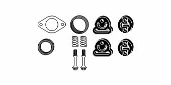 HJS Leistritz 82 42 4275 Mounting kit for exhaust system 82424275