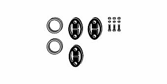 HJS Leistritz 82 43 7816 Mounting kit for exhaust system 82437816