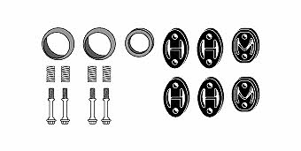 HJS Leistritz 82 43 8024 Mounting kit for exhaust system 82438024