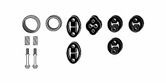 HJS Leistritz 82 43 8040 Mounting kit for exhaust system 82438040