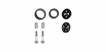 HJS Leistritz 82 43 9001 Mounting kit for exhaust system 82439001