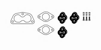 HJS Leistritz 82 44 7488 Mounting kit for exhaust system 82447488