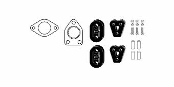 HJS Leistritz 82 45 7762 Mounting kit for exhaust system 82457762