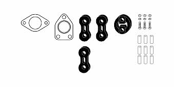 HJS Leistritz 82 45 7804 Mounting kit for exhaust system 82457804