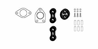 HJS Leistritz 82 45 7810 Mounting kit for exhaust system 82457810