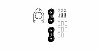 HJS Leistritz 82 45 7818 Mounting kit for exhaust system 82457818