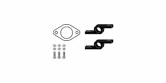 HJS Leistritz 82 45 7822 Mounting kit for exhaust system 82457822