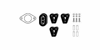 HJS Leistritz 82 45 7828 Mounting kit for exhaust system 82457828