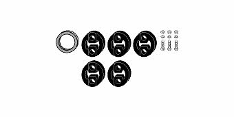 HJS Leistritz 82 47 8369 Mounting kit for exhaust system 82478369