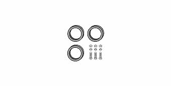 HJS Leistritz 82 48 3937 Mounting kit for exhaust system 82483937