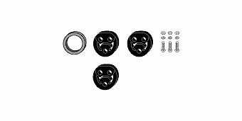 HJS Leistritz 82 48 7831 Mounting kit for exhaust system 82487831