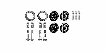 HJS Leistritz 82 48 7854 Mounting kit for exhaust system 82487854