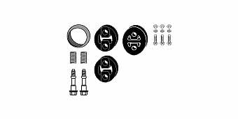 HJS Leistritz 82 48 8009 Mounting kit for exhaust system 82488009