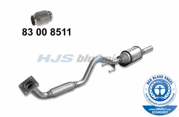 HJS Leistritz 96 11 3014 Catalytic Converter 96113014