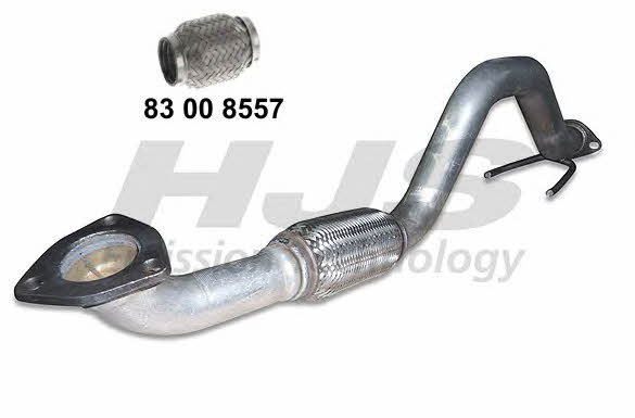 HJS Leistritz 91 11 1622 Exhaust pipe 91111622